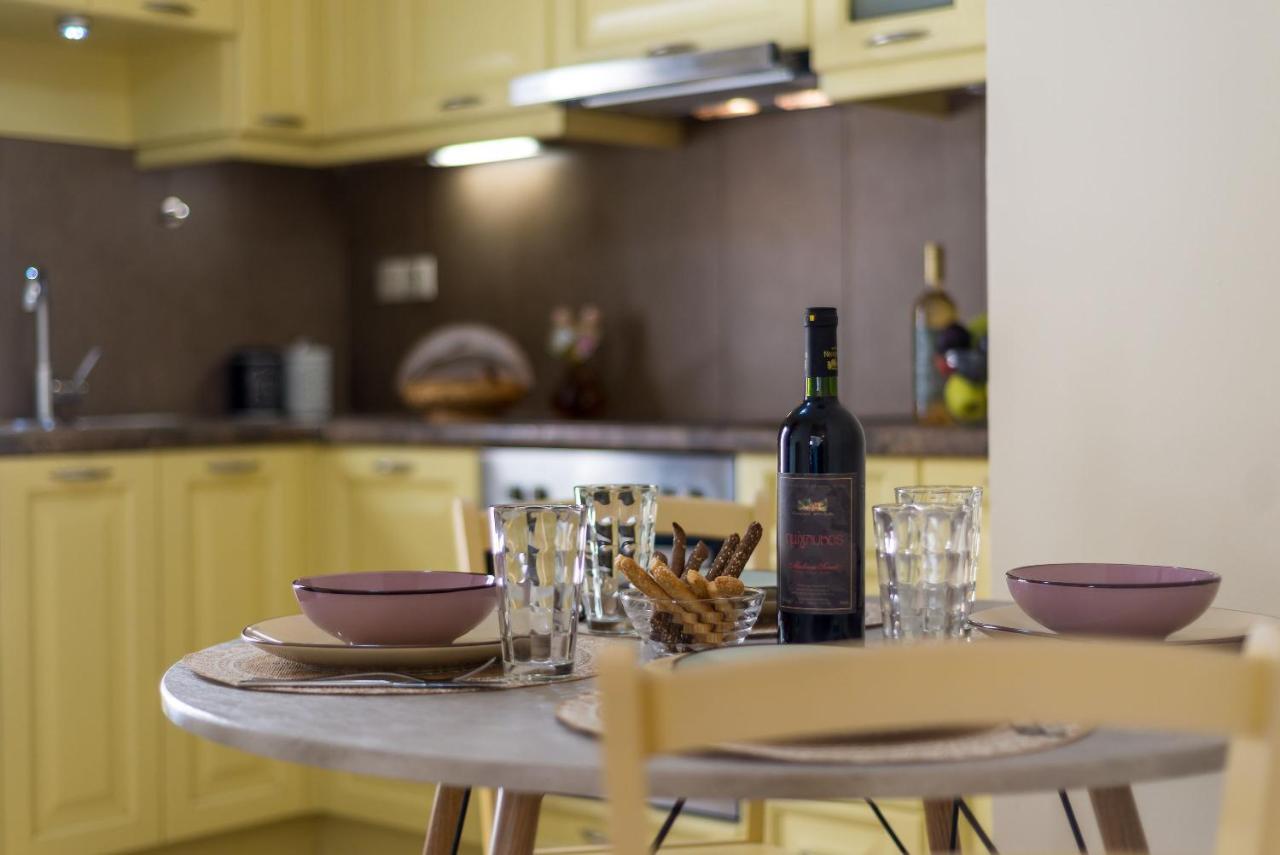 Amphitrite Beach House Chania  ภายนอก รูปภาพ